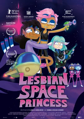 Lesbian Space Princess film poster image