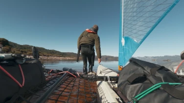 Surf Film Nacht: Southern Edge film trailer button