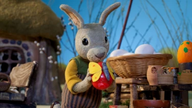 Der grosse Tag des Hasen film trailer button