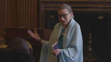 RBG film trailer button