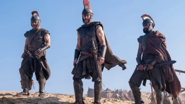 The Odyssey film trailer button