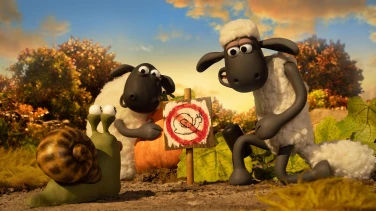 Shaun the Sheep: The Beast of Mossy Bottom film trailer button