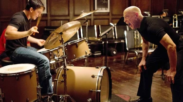 Whiplash film trailer button