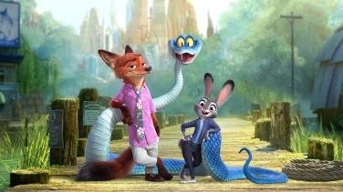 Zootopia 2 film trailer button