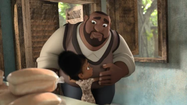 Lady Buckit and the Motley Mopsters film trailer button