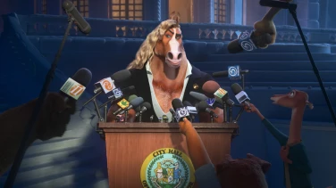 Zootopia 2 film trailer button