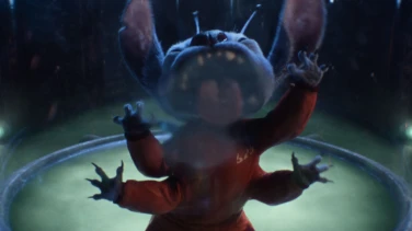 Lilo & Stitch film trailer button