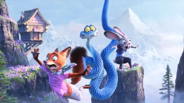 Zootopia 2 film trailer button