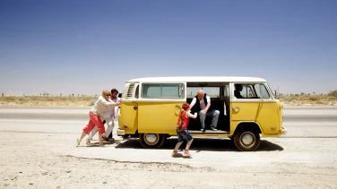 Little Miss Sunshine film trailer button