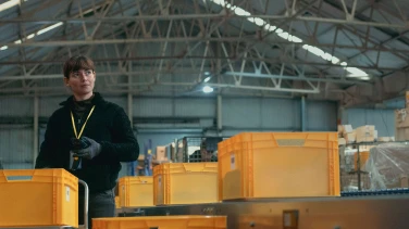 On Falling film trailer button