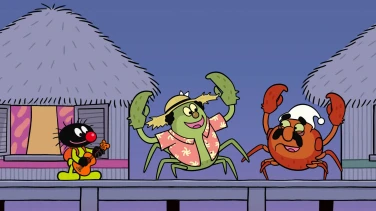 Kleiner Strubbel auf Weltreise film trailer button