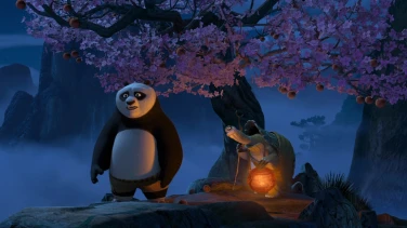 Kung Fu Panda film trailer button