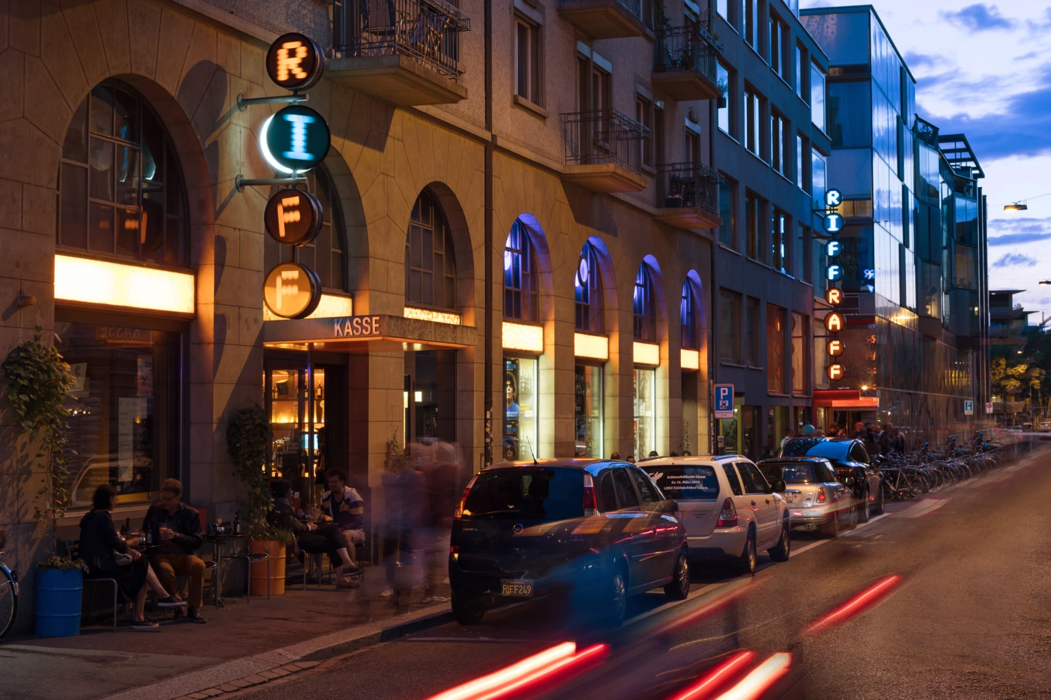 Riffraff cinema exterior view