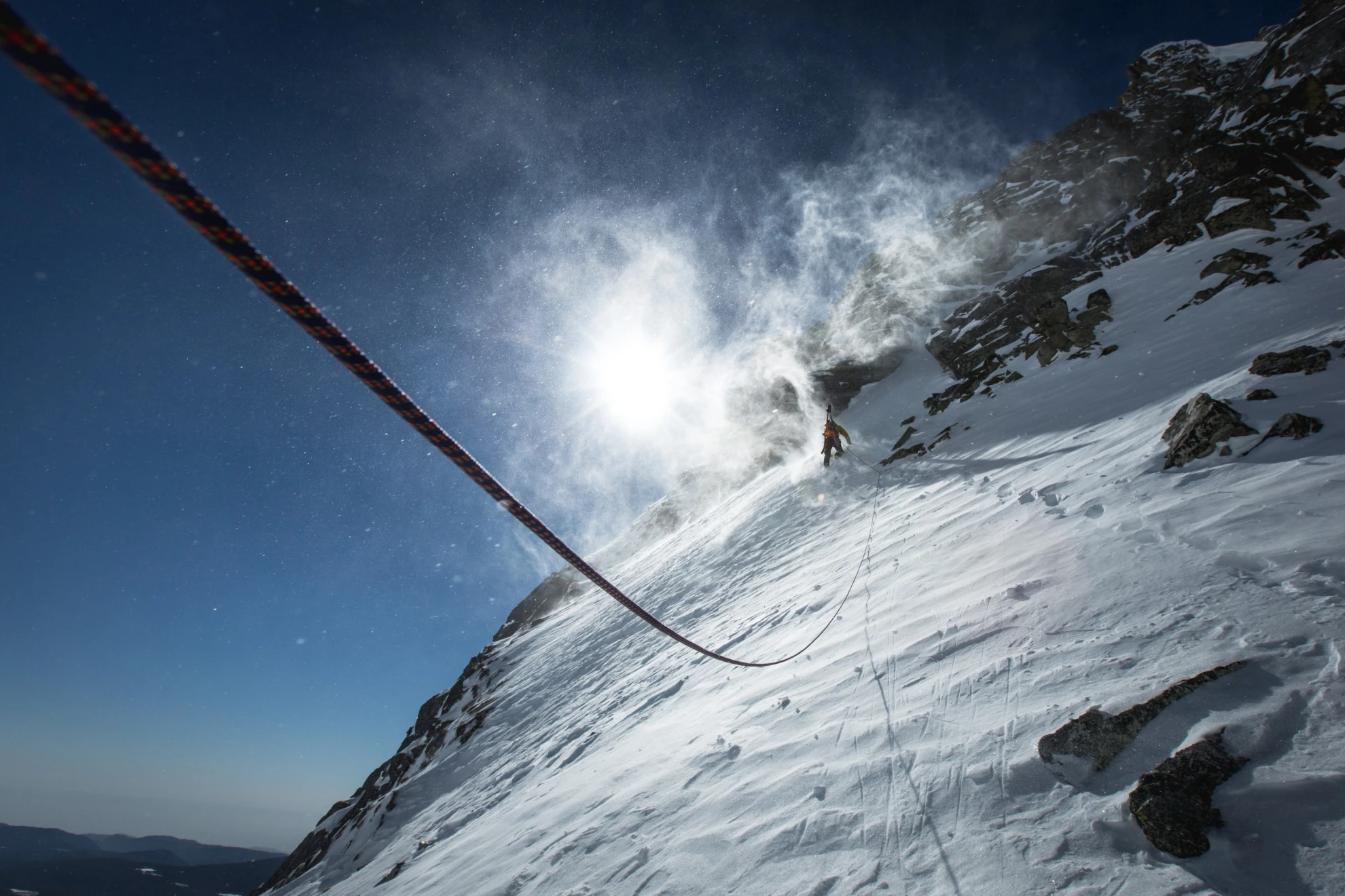 Mountain hero banner image placeholder