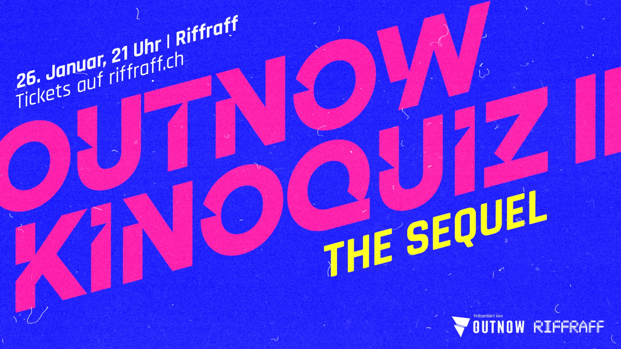 OutNow Kinoquiz II - The Sequel hero banner image