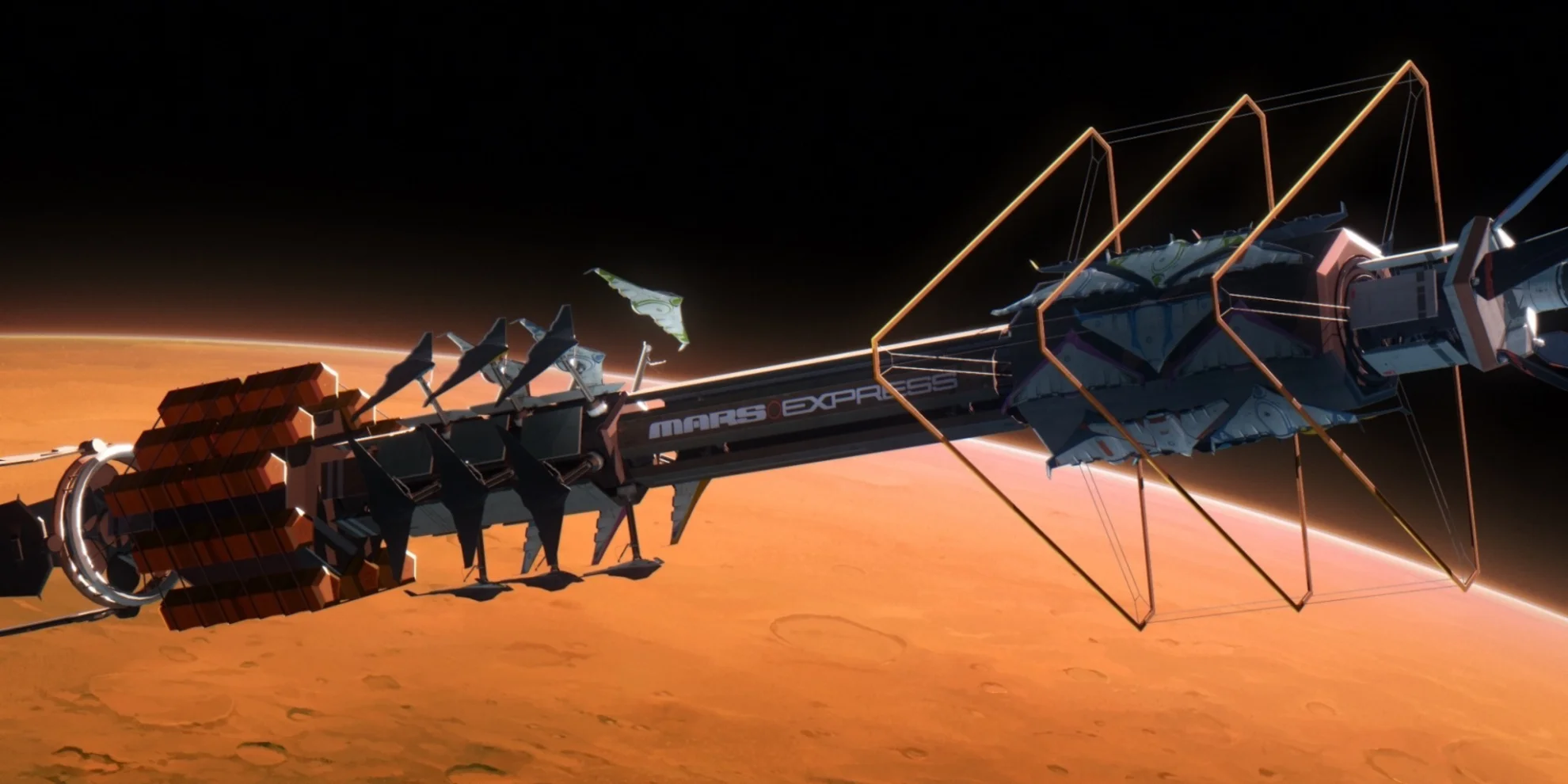 Mars Express hero banner image placeholder