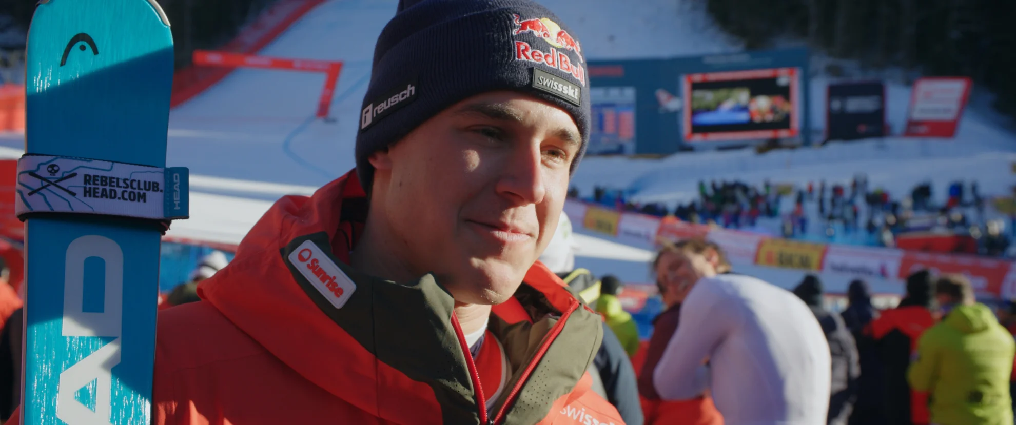 Downhill Skiers hero banner image placeholder