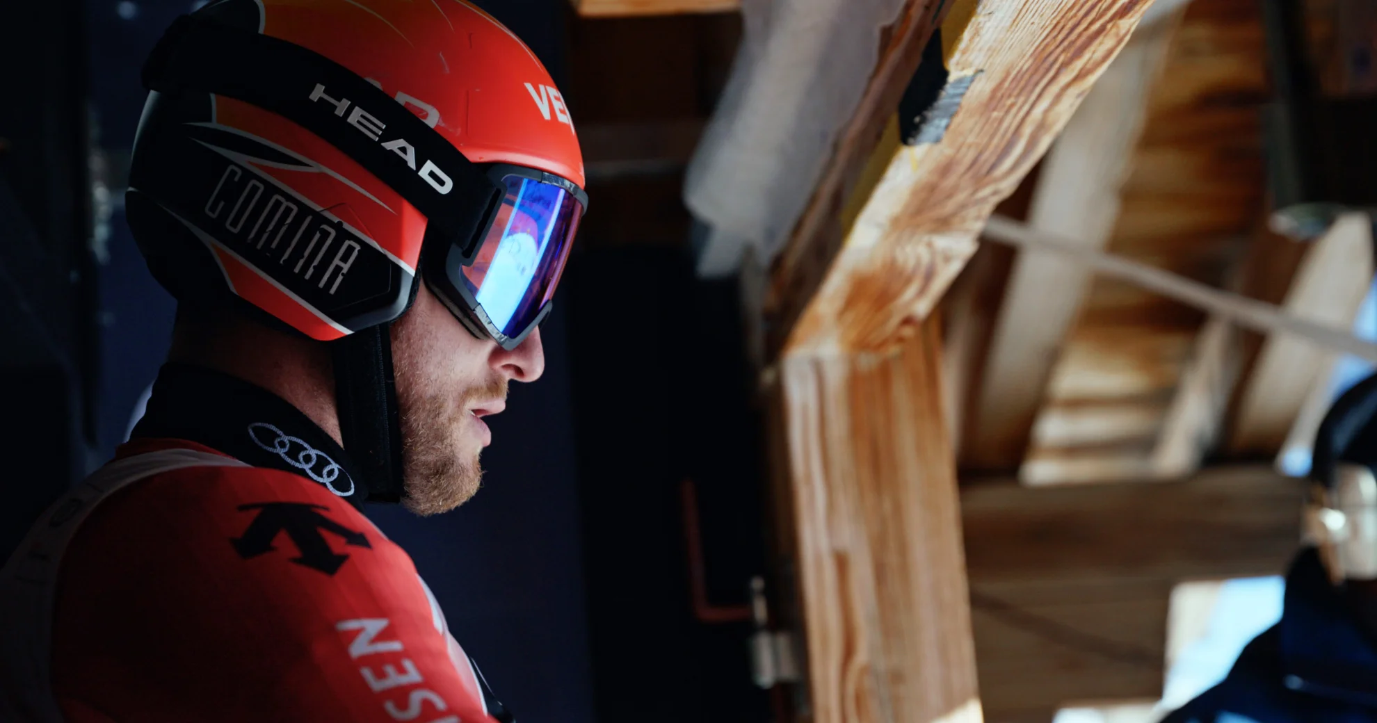 Downhill Skiers hero banner image placeholder