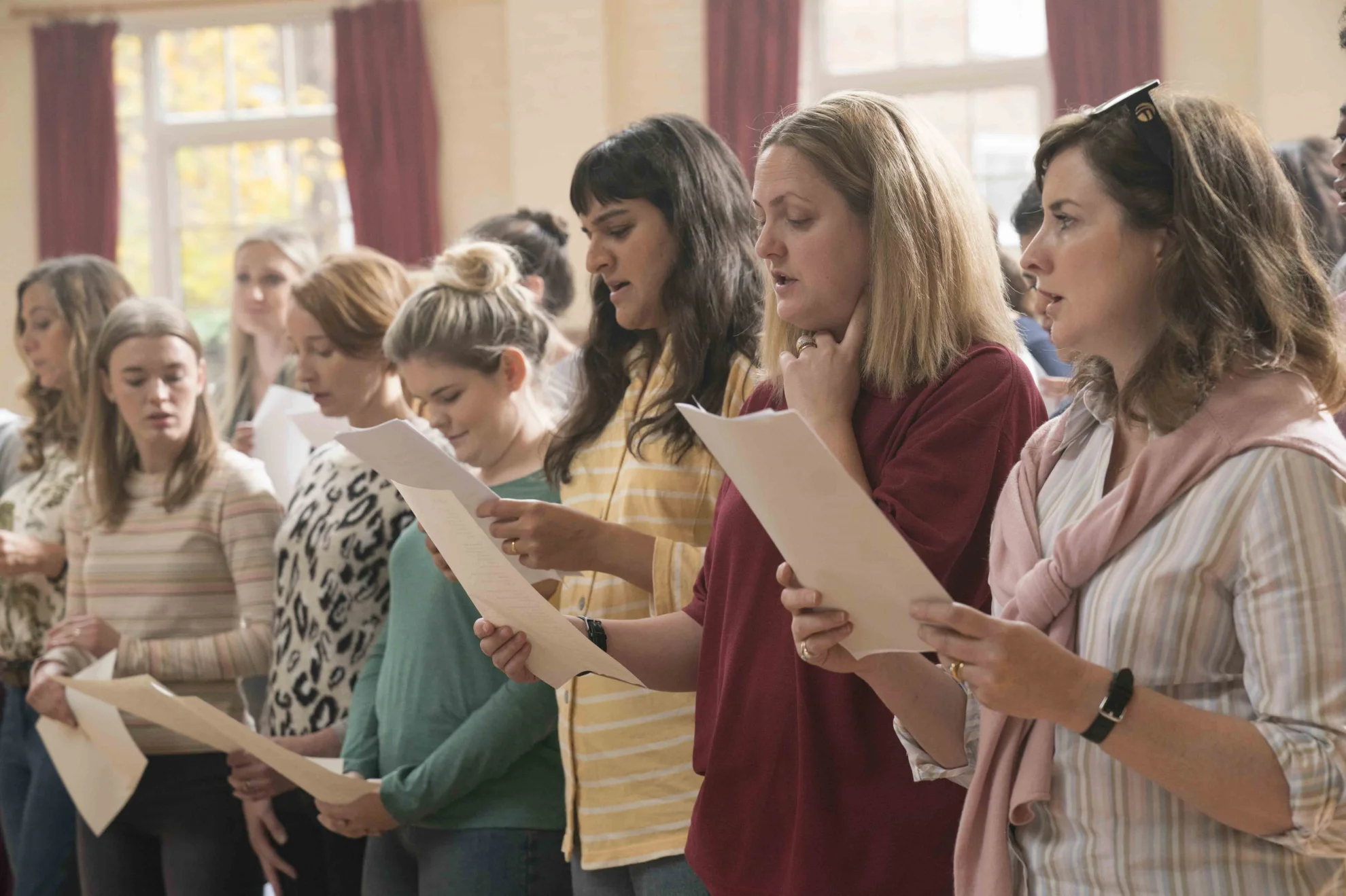 The Singing Club hero banner image placeholder