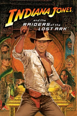 Indiana Jones 1-3 film poster image