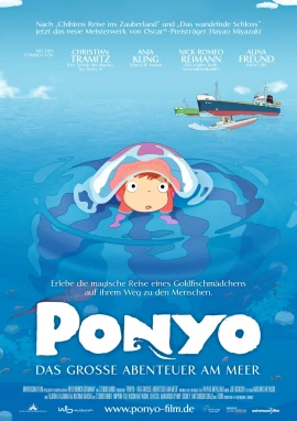 Ponyo - Das grosse Abenteuer am Meer film poster image