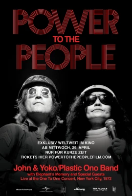Power to the People: John & Yoko Live in NYC film poster image
