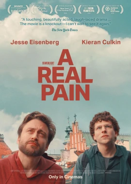 A Real Pain film poster image