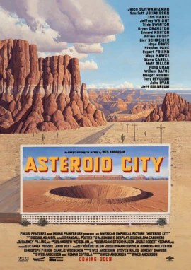 Asteroid City film poster image